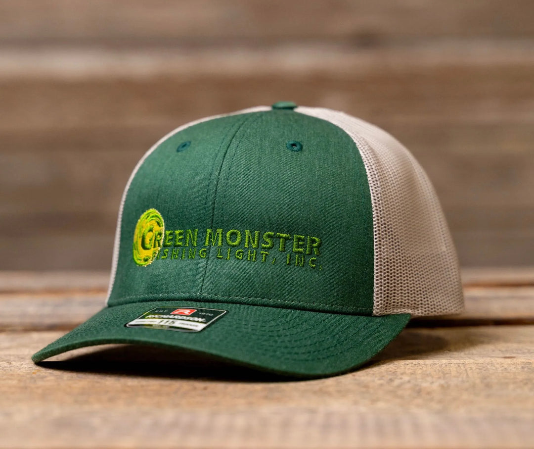 Green Monster Fishing Light Richardson Hat