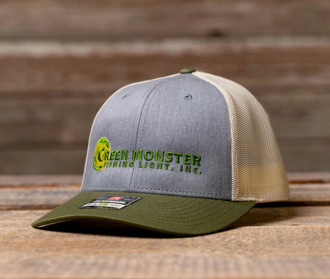 Green Monster Fishing Light Richardson Hat
